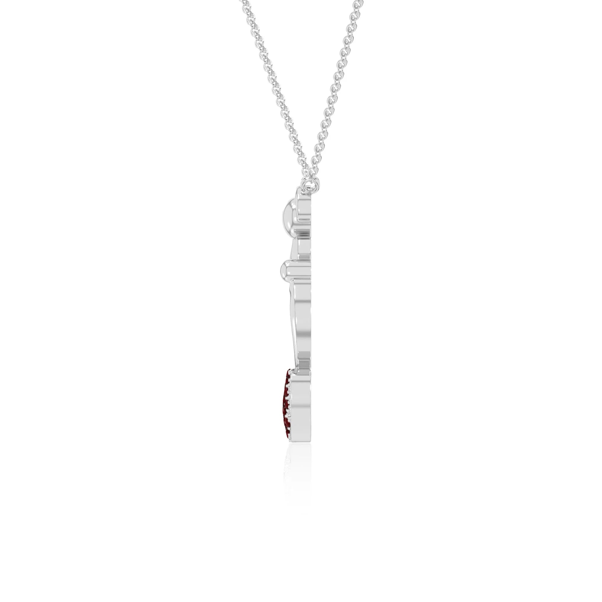 natural garnet mother child heart necklaces in sterling silver 