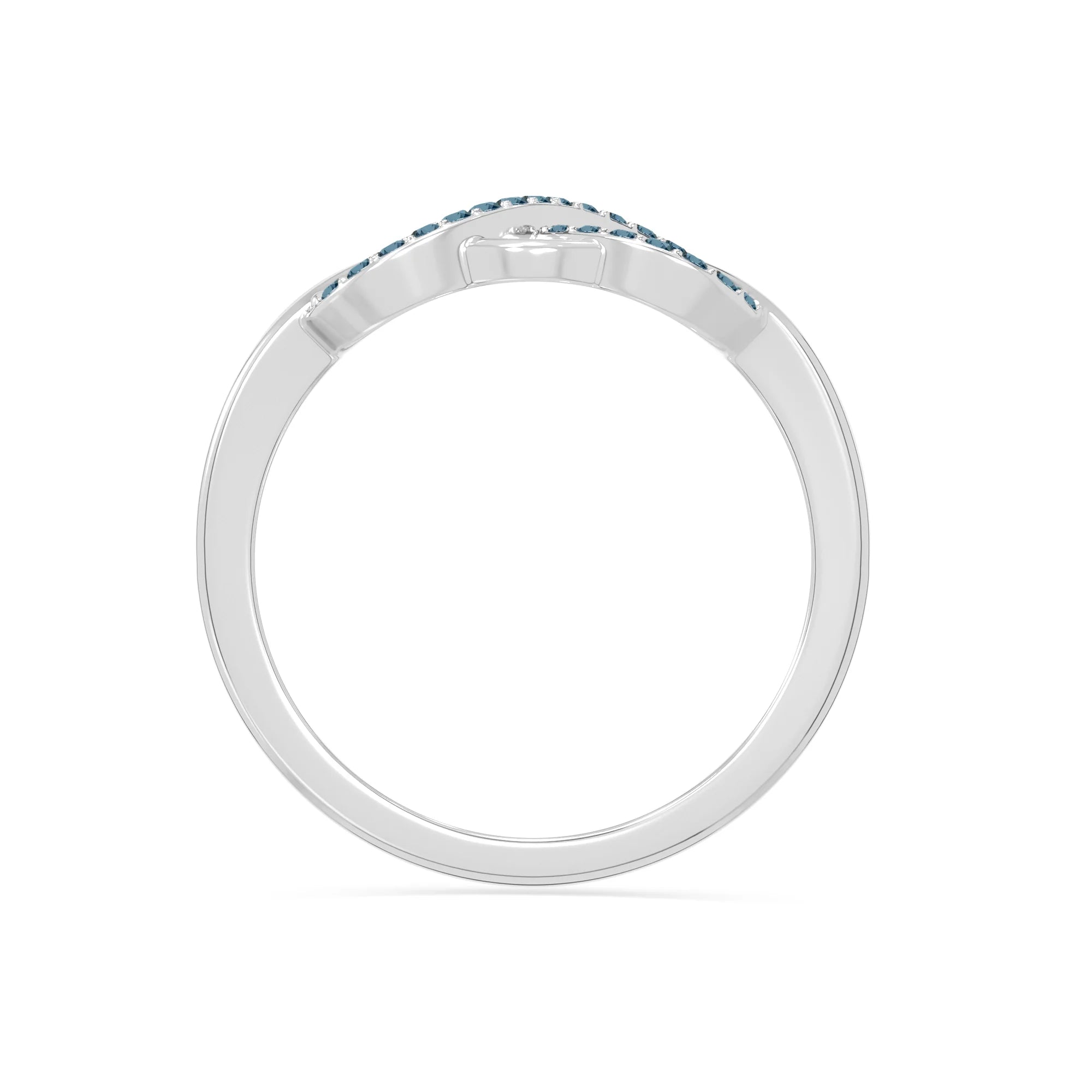 natural london blue topaz infinity promise rings in sterling silver 