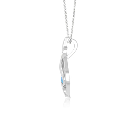 natural labradorite twisted infinty knot necklaces in sterling silver 
