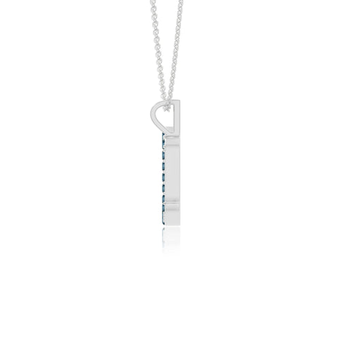 natural london-blue-topaz scorpio zodiac necklaces in sterling silver 