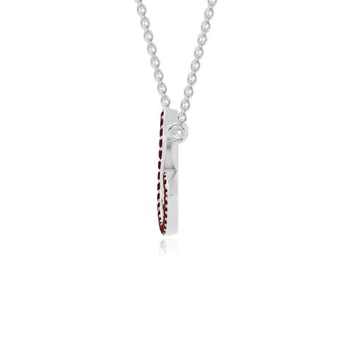 natural garnet lotus flower necklaces in sterling silver 