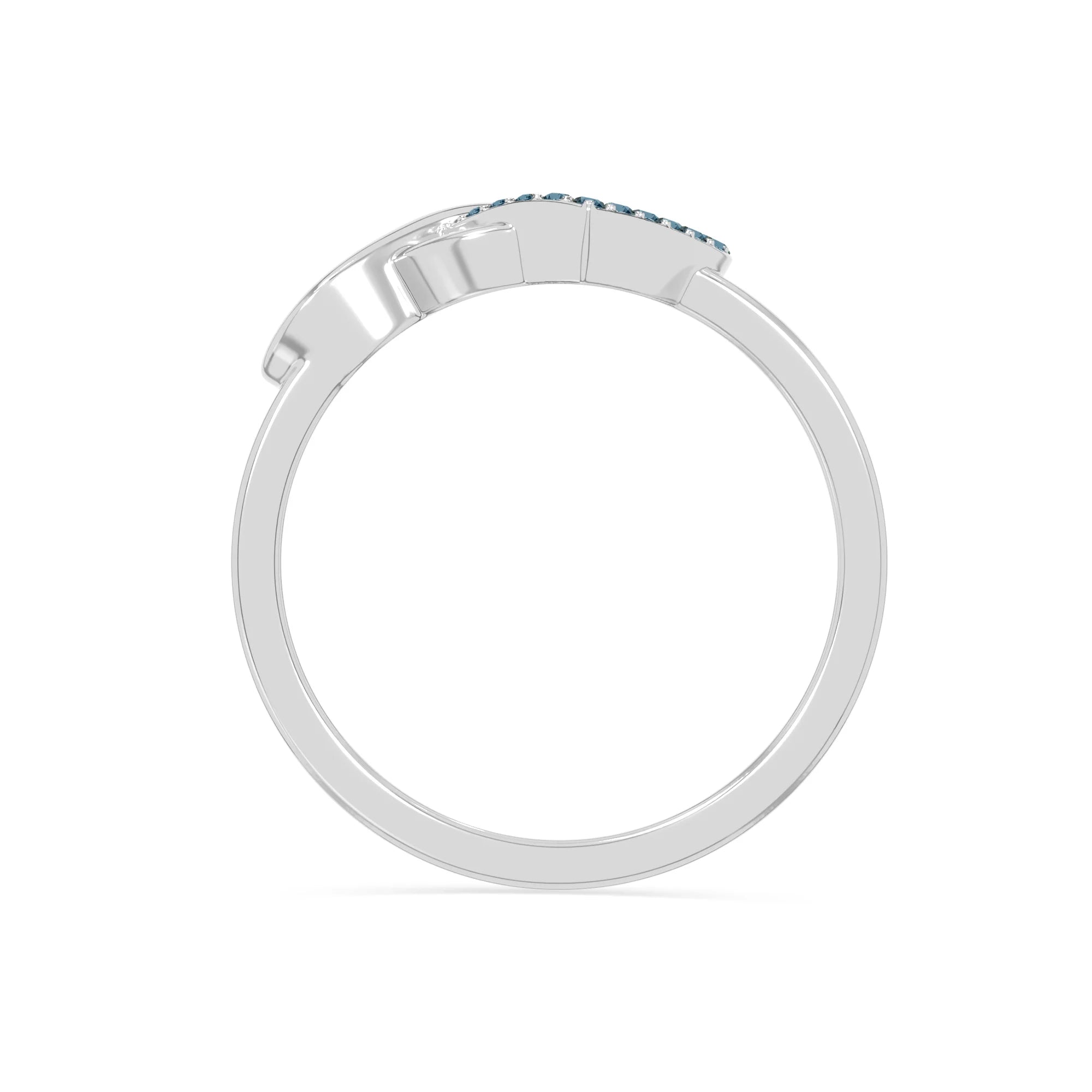 natural london blue topaz infinity heart promise rings in sterling silver 