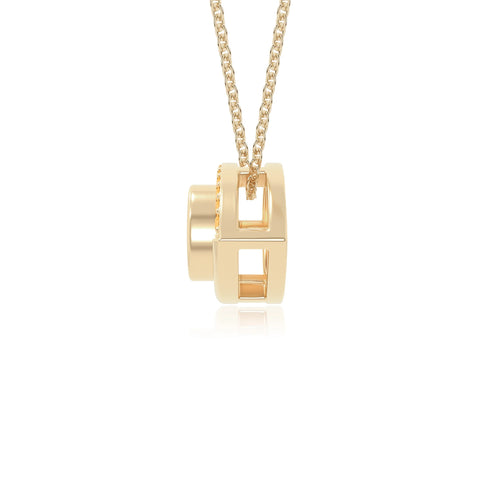 natural citrine evil eye necklaces in yellow gold vermeil 