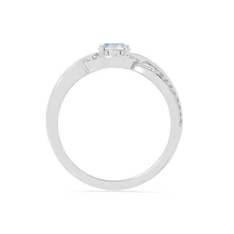 natural rainbow moonstone solitaire engagement rings in sterling silver 