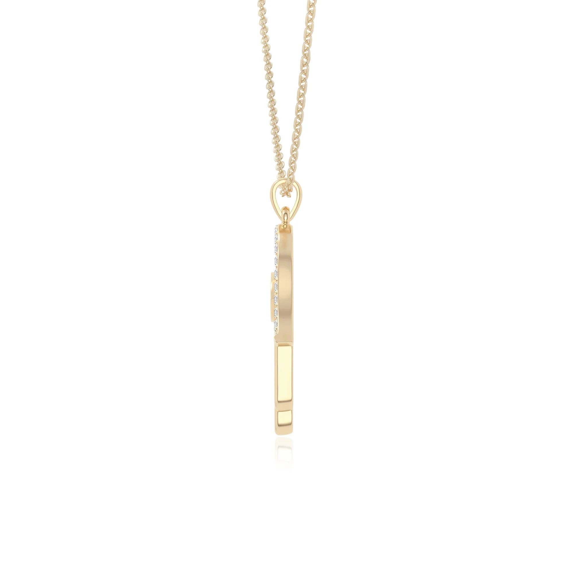 natural london-blue-topaz evil eye hamsa hand necklaces in yellow gold vermeil 