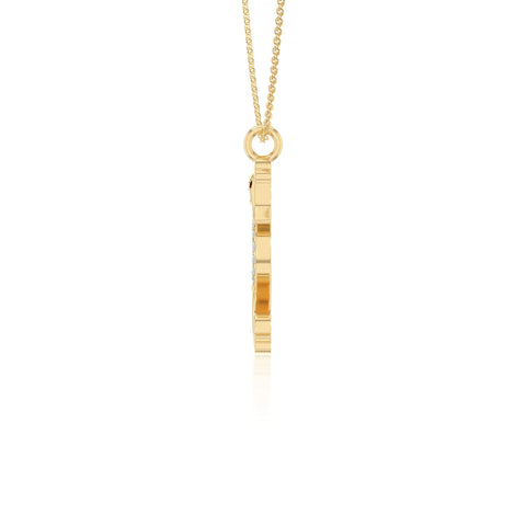 natural garnet sea horse necklaces in yellow gold vermeil 