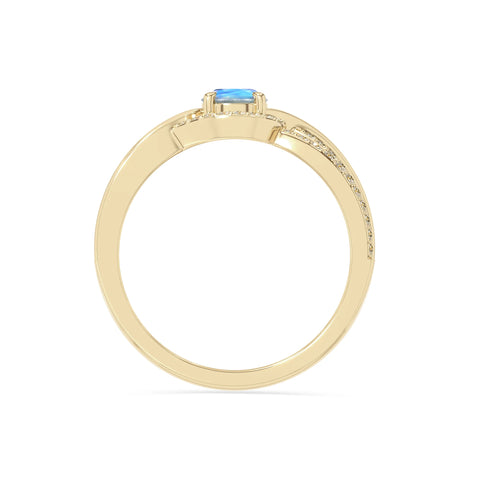 natural labradorite solitaire engagement rings in yellow gold vermeil