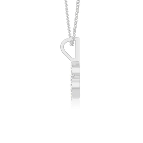 moissanite cancer zodiac sign necklaces in sterling silver 
