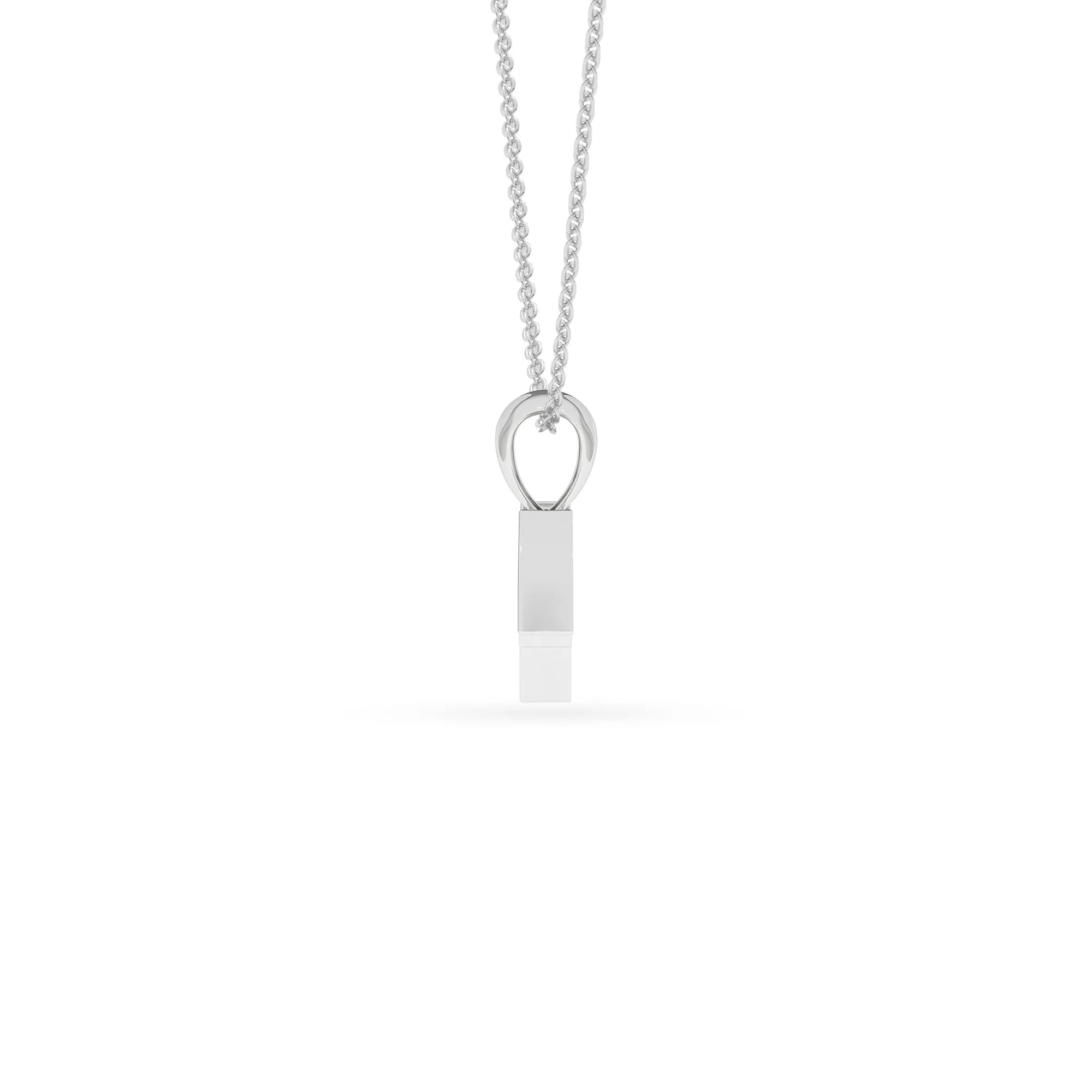 natural rainbow-moonstone bat shape pendant necklace