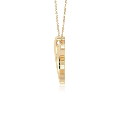 natural black onyx dragonfly necklaces in yellow gold vermeil 