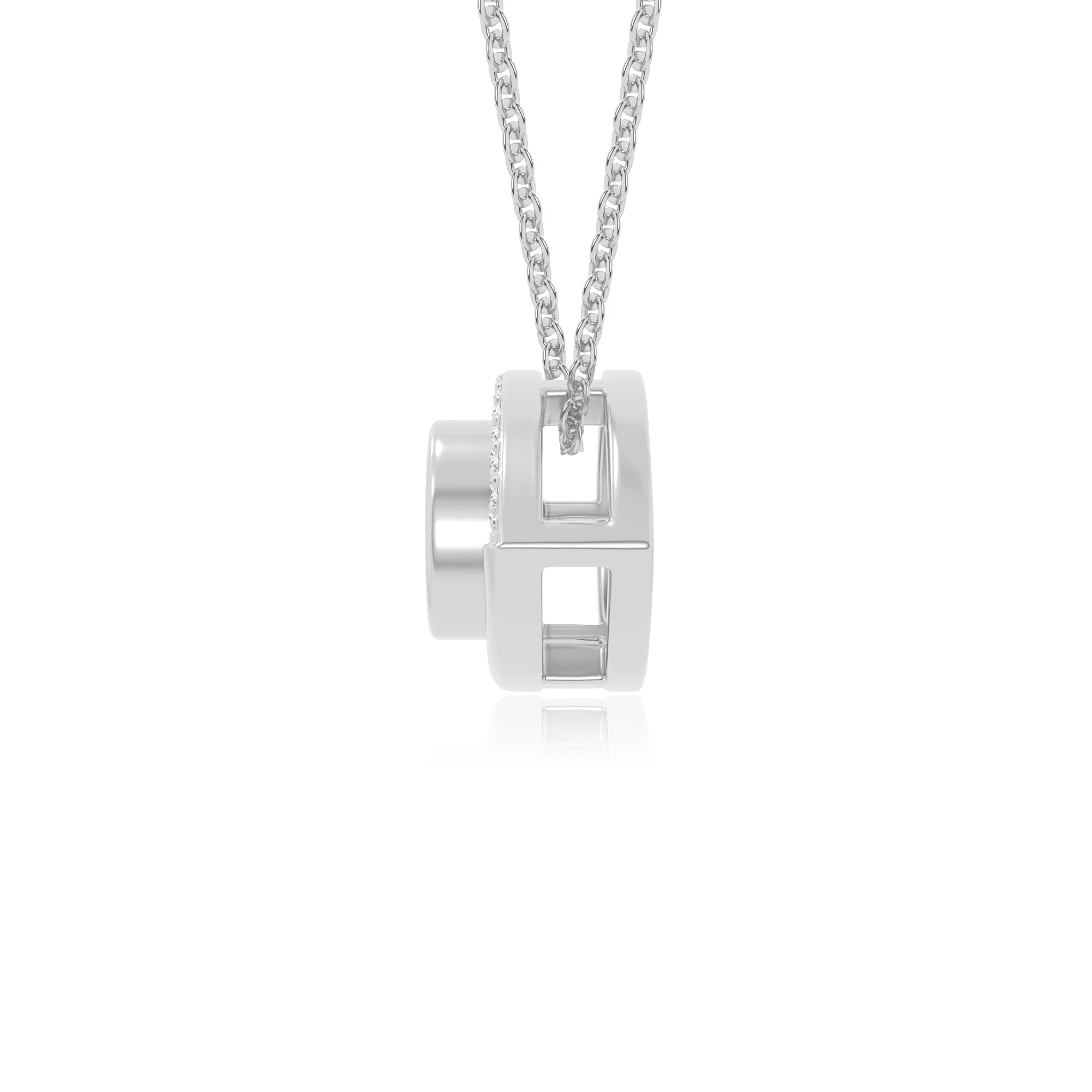 moissanite evil eye necklaces in sterling silver 