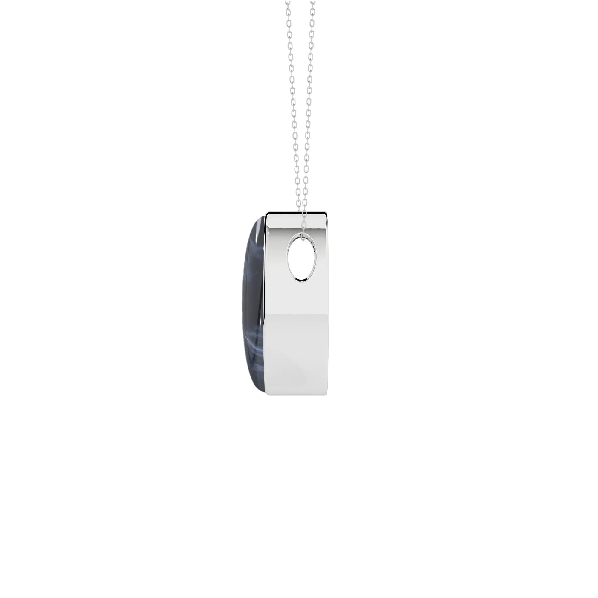 natural pietersite oval shape pendant necklace