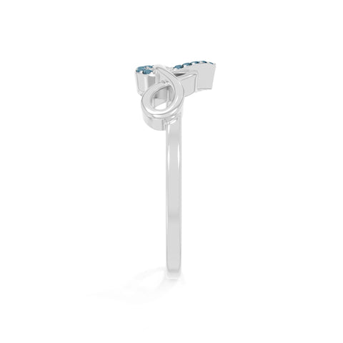 natural london blue topaz infinity heart promise rings in sterling silver 