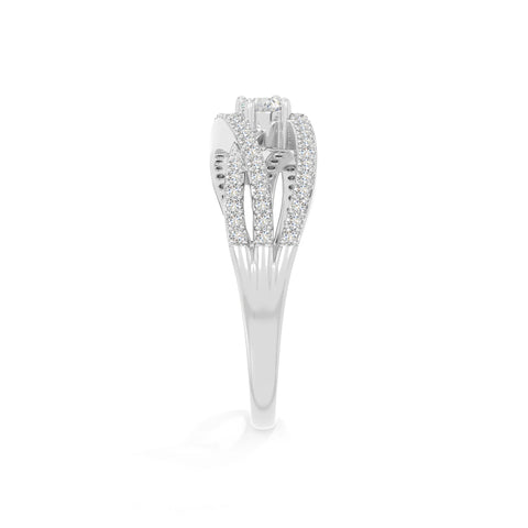 natural moissanite promise rings in sterling silver 
