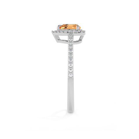 lab-grown citrine heart half eterity halo solitaire engagement ring