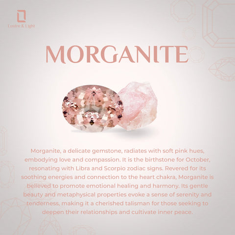 morganite pear shape bezel Jewelry set