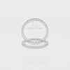 Natural Citrine Eternity Band Rings for Women