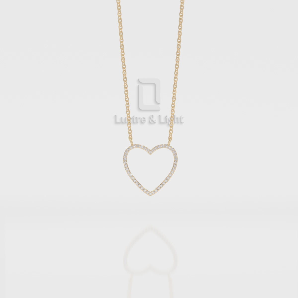 Natural Black Onyx Heart Pendant Necklace with 18" Chain