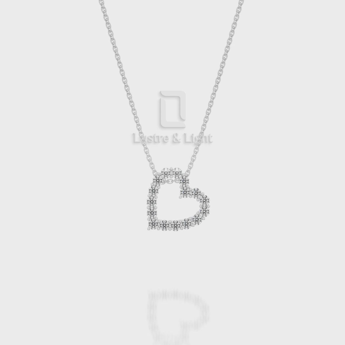 Natural Black Onyx Heart Pendant Necklace with 18" Chain