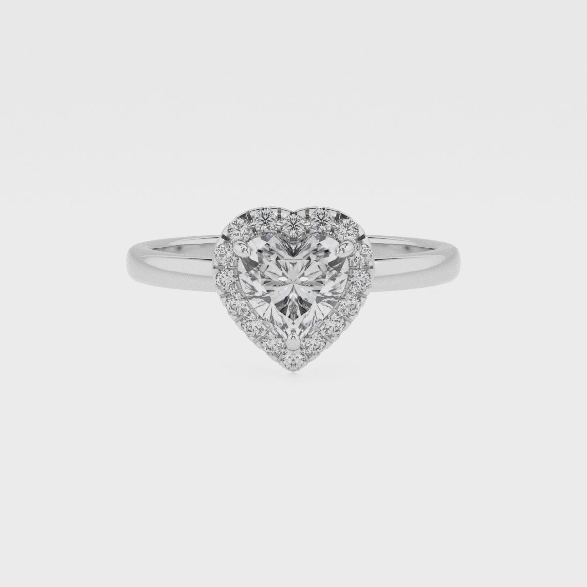 lab-grown ruby heart halo solitaire engagement ring