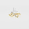 Natural Blue Sapphire Infinity Promise Rings for Women
