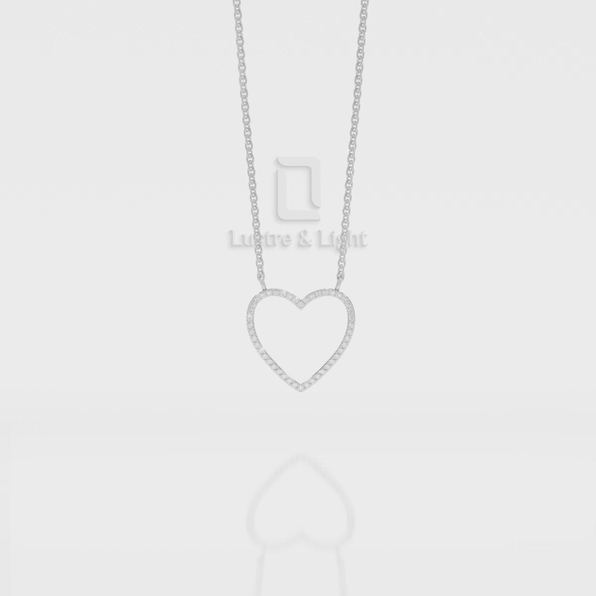 Natural Black Onyx Heart Pendant Necklace with 18" Chain