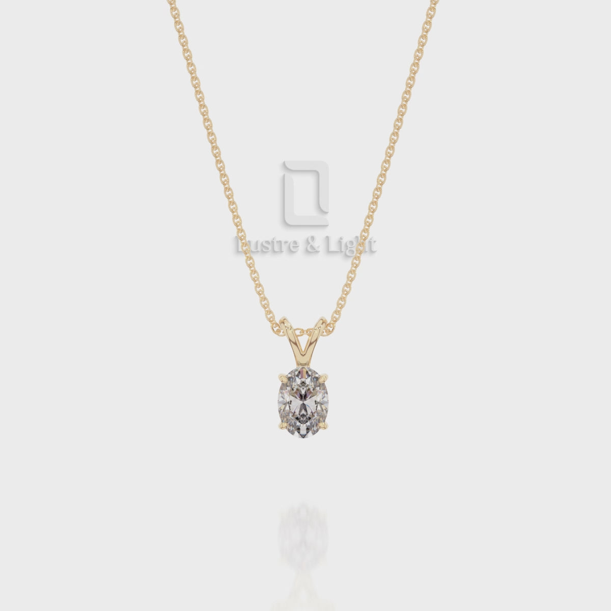 Natural Black Onyx V-Bale Solitaire Pendant Necklace with 18" Chain