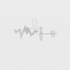 Natural Citrine Heartbeat Stud Earrings for Women