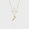 Natural Citrine Sagittarius Zodiac Sign Pendant Necklace 18" Chain