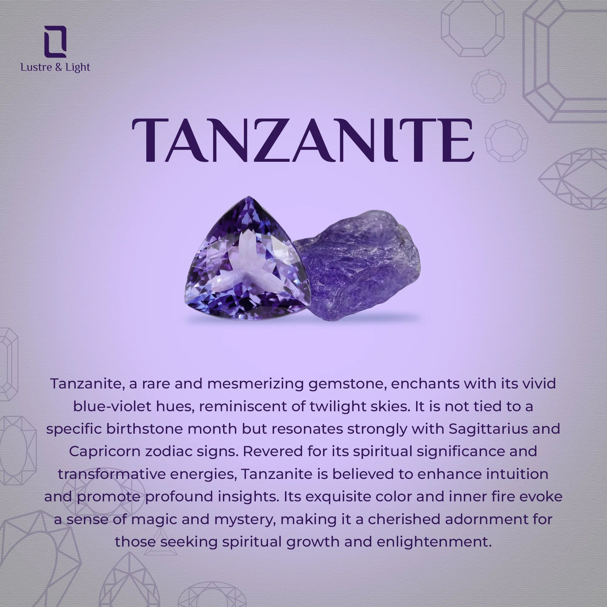 natural tanzanite round shape pendant necklace