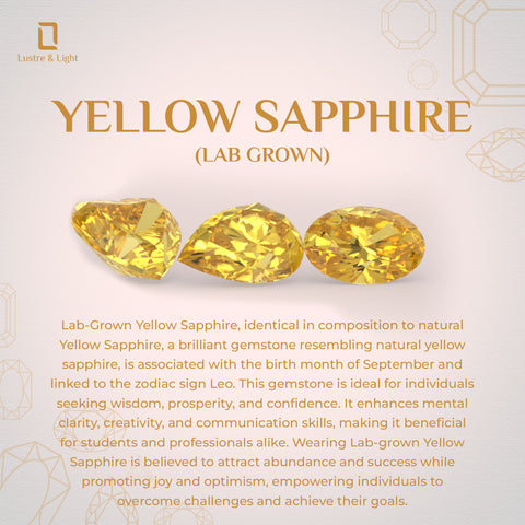 lab-grown yellow-sapphire pear halo solitaire engagement ring